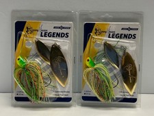 Jimmy Houston Legends Spinnerbait Lure Lot Fire Tiger 1/2 oz