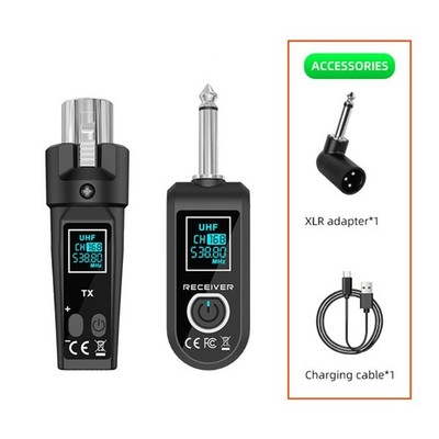 Funkmikrofonsystem UHF 510 bis 590 MHz für Live Performance Einsatz