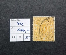 Württemberg Nr. 41c, sauber gestempelt STUTTGART, geprüft BPP (Mi 160€)