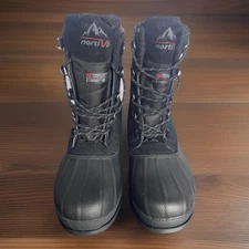 NORTIV 8 Men's 11 Winter Snow Boots Warm Insulated Waterproof Outdoor Work Shoes
