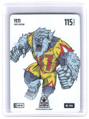 Bo Jackson Battle Arena - Yeti Steel Blizzard Battlefoil -BLBF-80