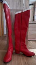 Sailor Moon Cosplay Stiefel Rot Kostüm Größe 37/38 Halloween Fasching Karneval