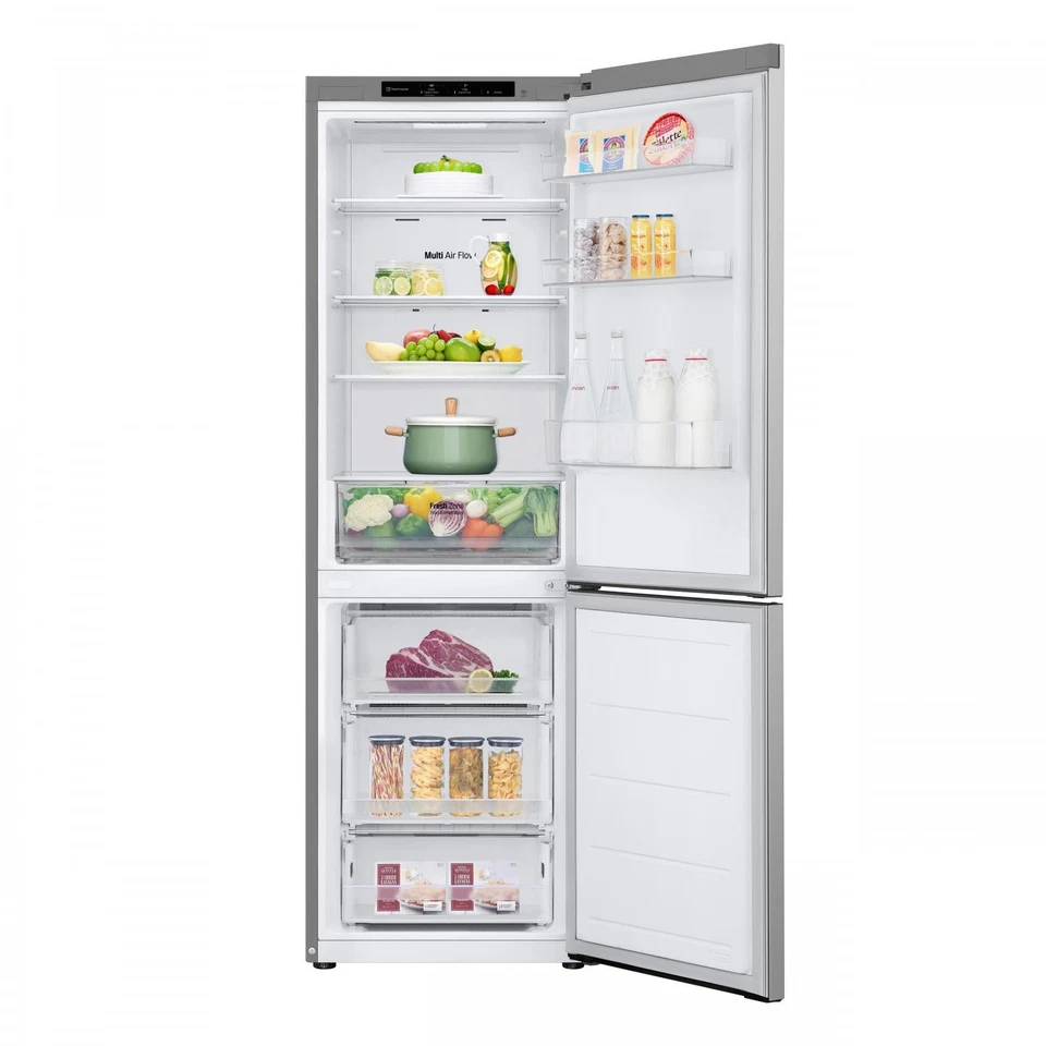 Lg Frigorifero Combinato 344 Litri Classe E No Frost Argento GBV21L0EPY.APYQEUZ - Immagine 2 di 4