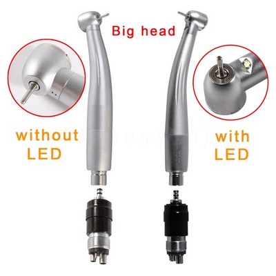 Dent High Speed (LED E-generator) Handpiece fit NSK 2/4 Hole Quick Coupler