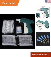 Versatile Tagging Gun for Fabrics - Includes 1000 Fasteners  5 Extra Needles