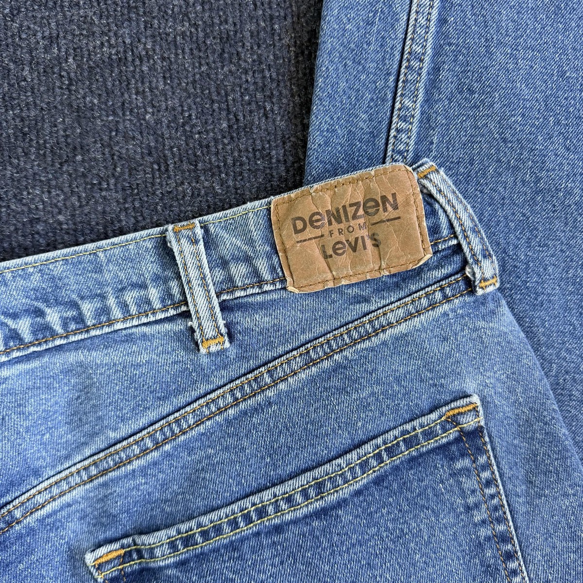 Y2K Denizen From Levi's 285 Relaxed Jeans Mens 38x28 Medium Wash