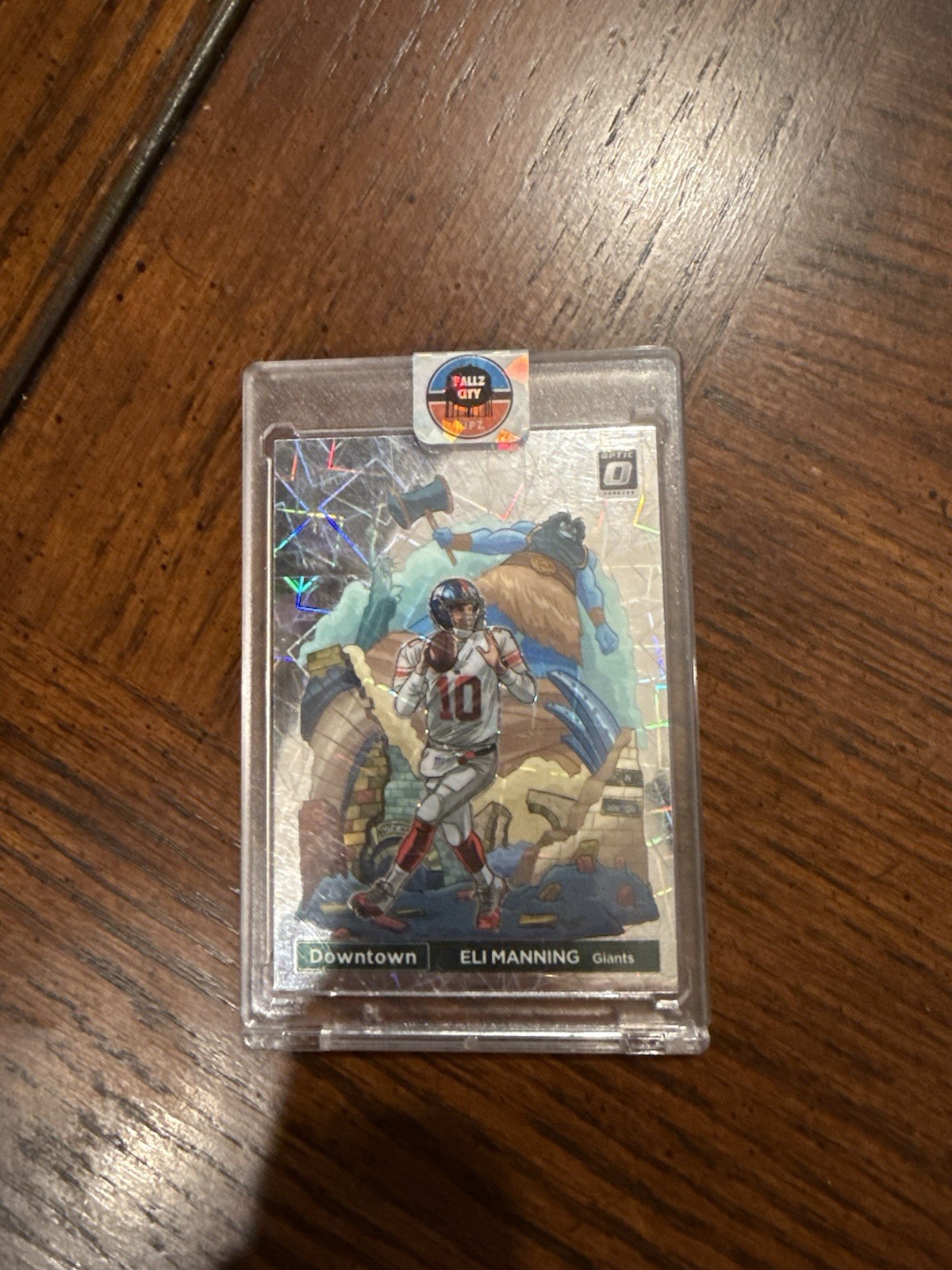 2022 Donruss Optic Eli Manning Downtown SSP #DT-EM Giants