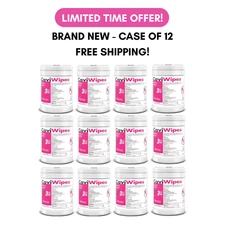 NEW Disinfecting CaviWipes  - Case of 12 | 13-1100 | EPA Reg 46781-8 Metrex