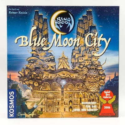 Kosmos Blue Moon City Brettspiel komplett Sammlerzustand 2006 Spiel des Jahres - Bild 1 von 4