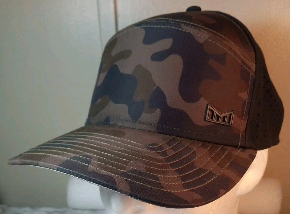 MELIN Trenches Icon Hydro Hat Olive Camo Snapback Classic Adjustable 58cm - Image 2 of 4