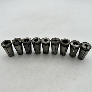 Lot of 9 Universal Acura-Tap 3/4" Series Collets - Sizes in Description