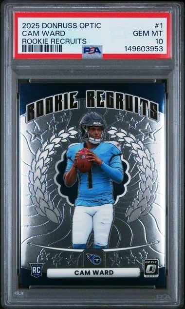 Cam Ward Panini Donruss Optic Rookie Recruits #1 Base