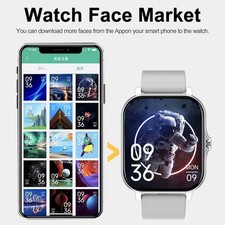 Smart Watch HD 2026 Smart Watch Compatible for Android &, HD Full Touch Screen