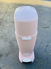 Pink Diaper Genie Diaper Pail/Rare Discontinued Color