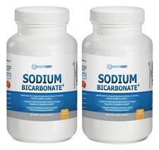Organic Sodium Bicarbonate Capsules 2-Pack Kidney Stomach Immune Support