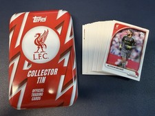 Topps Liverpool 2025/26 Tin - Complete Team Set of All 30 Base Cards