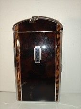RONSON  Art Déco  Etui à Cigarettes et Briquet Ronson Art Métal Works Fonctionne