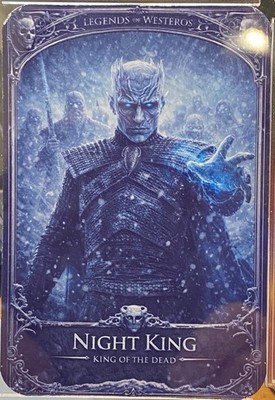Night King (GOT/ ASOIAF) - MR. Cards Customs - True 1/1 Signed Limited Art Card