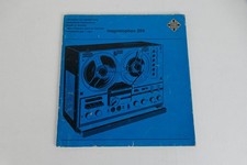 TELEFUNKEN Magnetophon 204 +++ Anleitung Instruction Manual Bedienungsanleitung