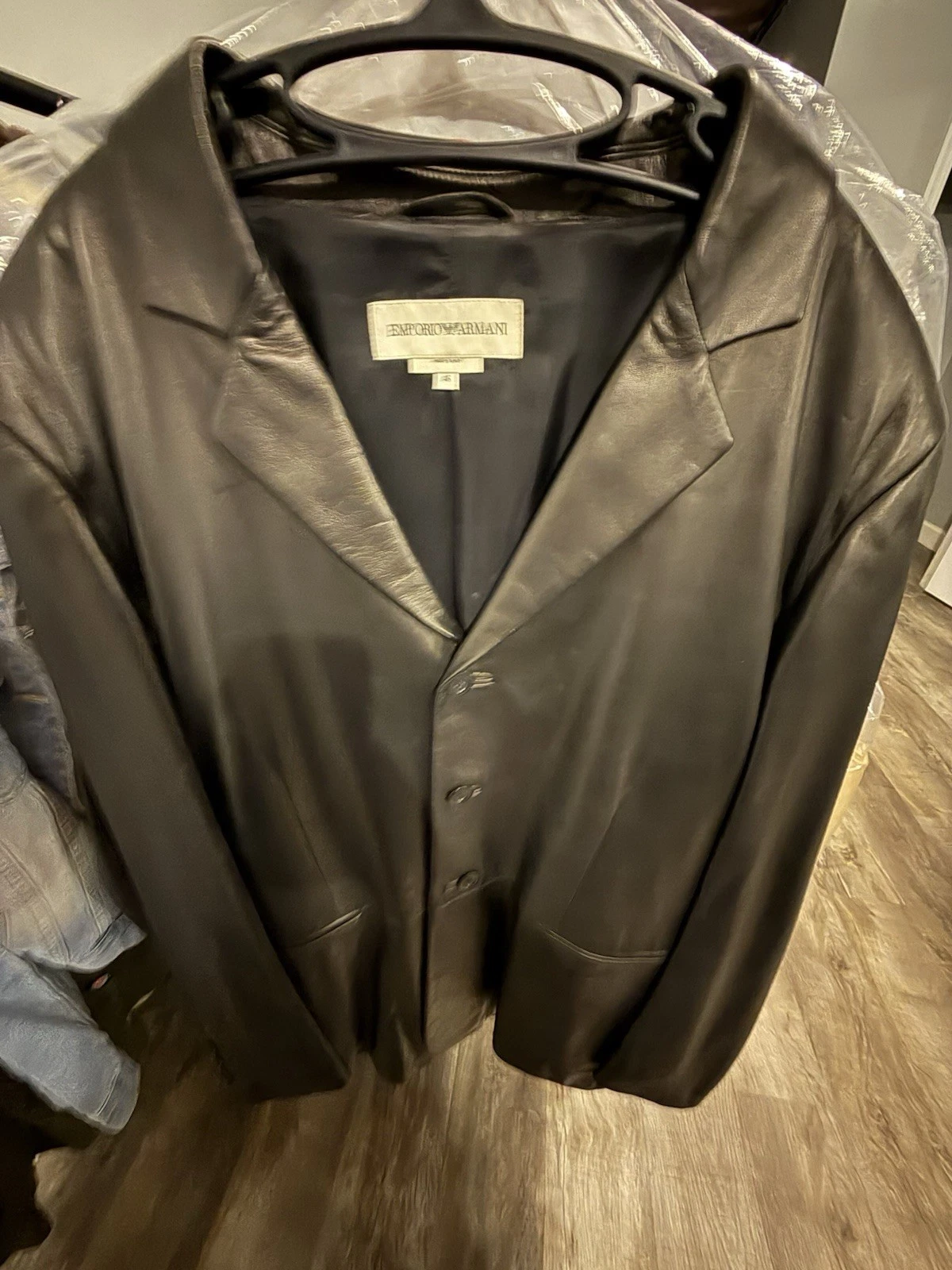 Giorgio Armani — Emporio Armani Leather Jacket 46