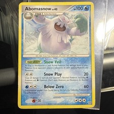 Pokémon TCG Abomasnow 12/100 Stormfront Rare Regular 2008 Stage 1 100HP English