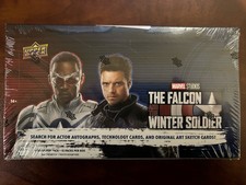 2022 Upper Deck Marvel Falcon And The Winter Soldier Factory Sealed Hobby Box!