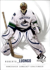 2009-10 SP Authentic #16 Roberto Luongo - HKY