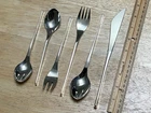 International Sterling Silver Vision Flatware Place Setting 6 piece