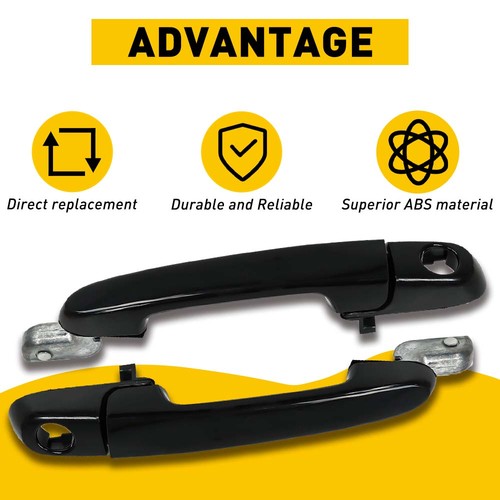 2PCS FRONT L&R EXTERIOR DOOR HANDLE FIT 2006-2011 Hyundai Accent 82650-1E000 US - Picture 6 of 8
