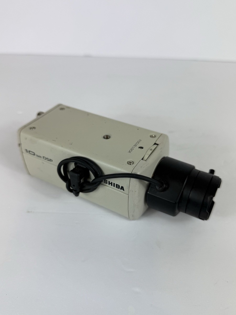 TOSHIBA IK-6410A CCD Color 10 Bit DSP 24V 3.5W Security Camera W