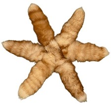 Glacier Wear Cinnamon Mutation Fox Tail/Keychain - fxx1643