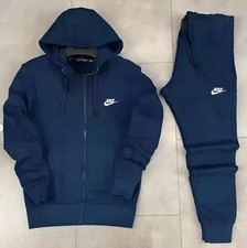 Men's Nike Hoodie Full Zip 2 piece tracksuit Sportswear Fleece Hoodie tracksuit