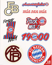 FC Bayern München Kofferaufkleber