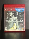 Heavy Rain - Director's Cut (Sony PlayStation 3, 2011) CIB Tested