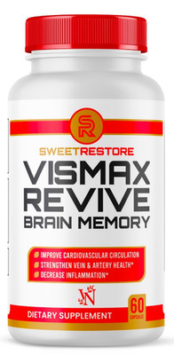 Vismax Revive Brain&Memory Support Supplement, Vismaxrevive for Cognitive Health