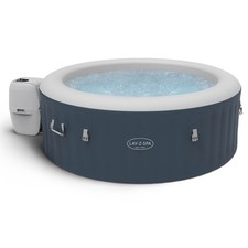 Lay-Z-Spa New York AirJet Hot Tub, 6 Person Energy Saving Spa, Green