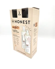 The Honest Company Comfort Sweet Cream Shampoo & Body Wash, 17 fl oz (2 Pack)