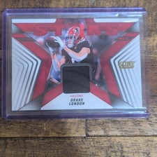 Panini 2025 Score Stars NFL Drake London #SNJ-DLN Falcons Memorabilia Card