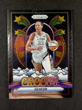 2025 Panini Prizm WNBA - Groovy A'ja Wilson #1