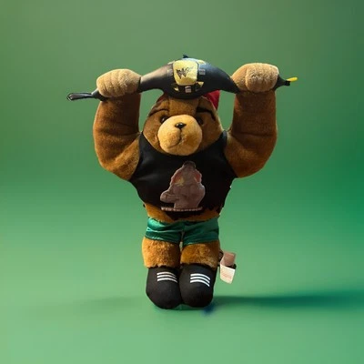14 " WWF Ken Shamrock Cuddletown Friends Plush Officially License - Image 1 of 4
