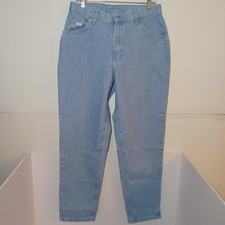 Vtg Lee High Rise Mom Skylite Jeans Women Sz 12S Blue Deadstock 30.5X29 305-5557