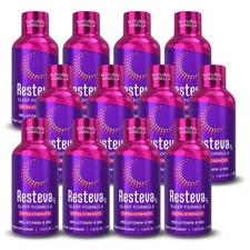 Resteva Rx Sleep Aid Delicious, Fast-Acting Liquid Formula. Relaxing Mind  Bo...