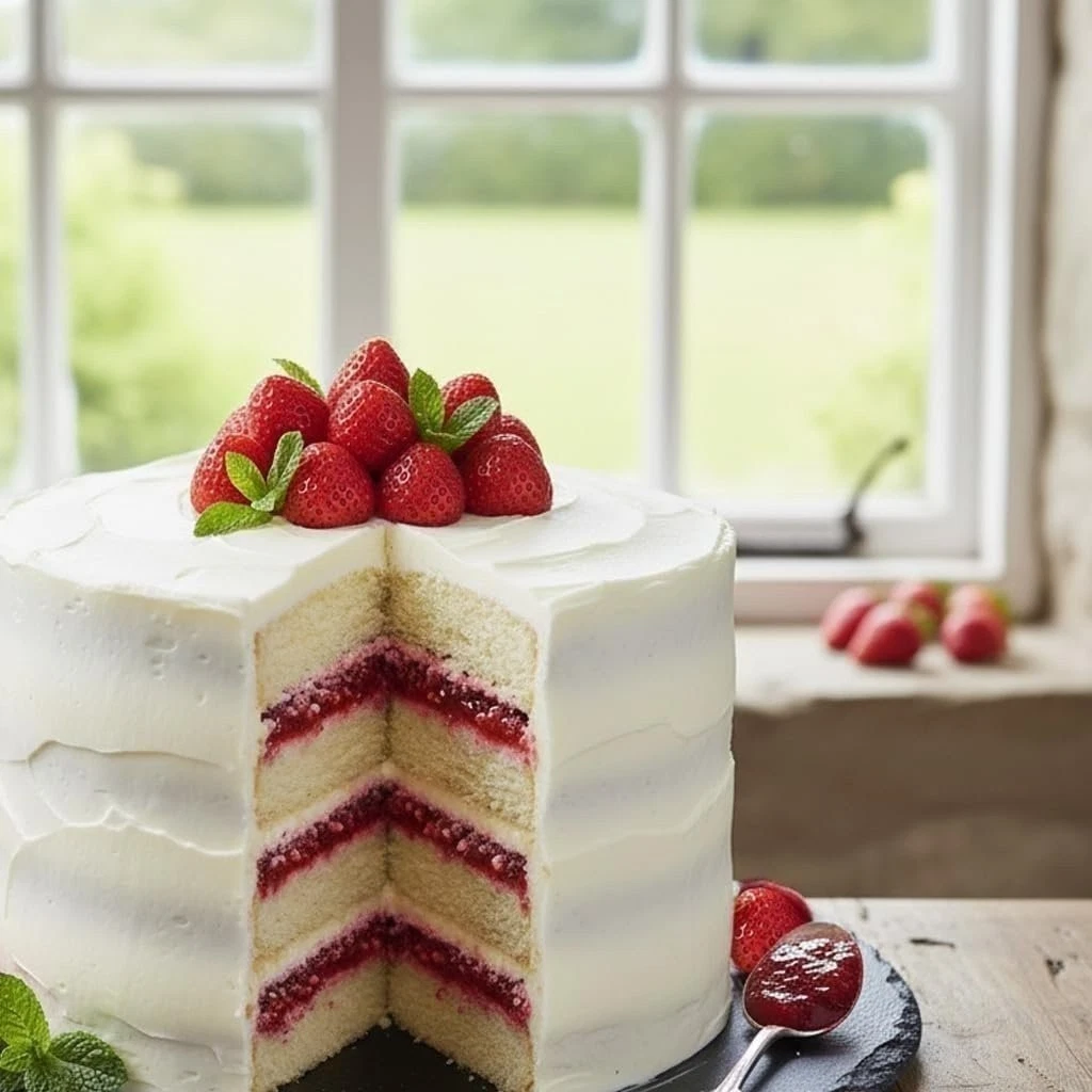 Erdbeerkuchenfüllung, EZ Squeeze Pak 2 Pfund Beutel, 1er Pack, Kuchen, Gebäck &...