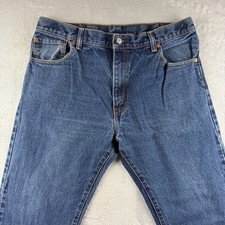 Levis 517 Jeans Mens 36x32 Blue Boot Cut Western Cowboy Dark Wash Denim