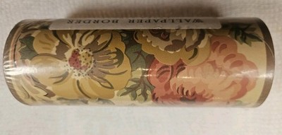 Laura Ashley Home Victoria Russett Sand Wallpaper Border Roll NIP $12 OBO