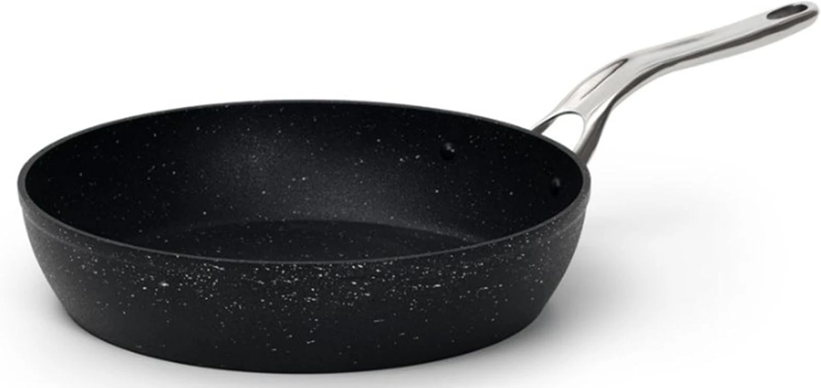 Starfrit the Rock Classic 10" (26Cm) Non-Stick Deep Fry Pan - Durable Forged Alu