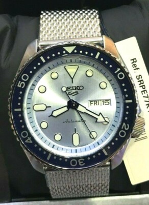 Seiko 5 Sports Blue Men's Watch - SRPE77 for sale online | eBay