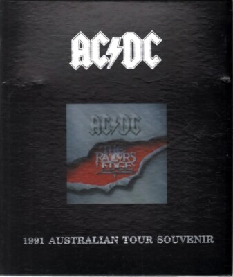 AC/DC The Razors Edge Box 1991 Australian Tour Souvenir  Set