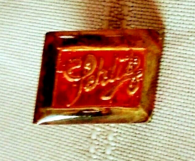 Schlitz Beer Lapel Pin Joseph Schlitz Brewing Company Look Vintage 