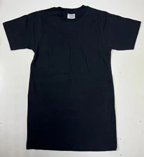 UNISEX T-SHIRT 100% ORGANIC COTTON Simtex Black XS TEE WHOLESALE 1,12,72 Pcs